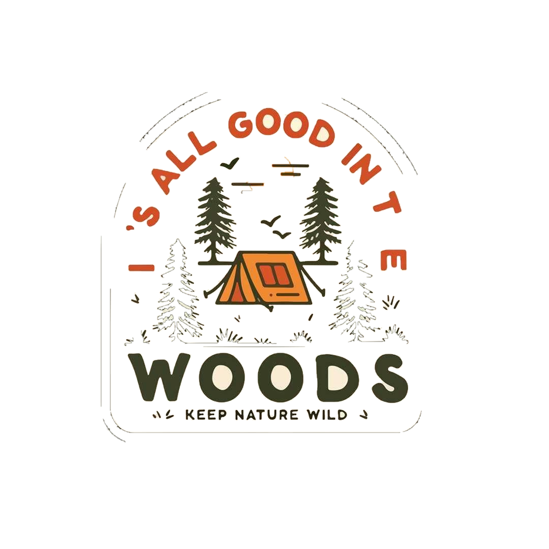 It'S All Good In Wood Sticker
